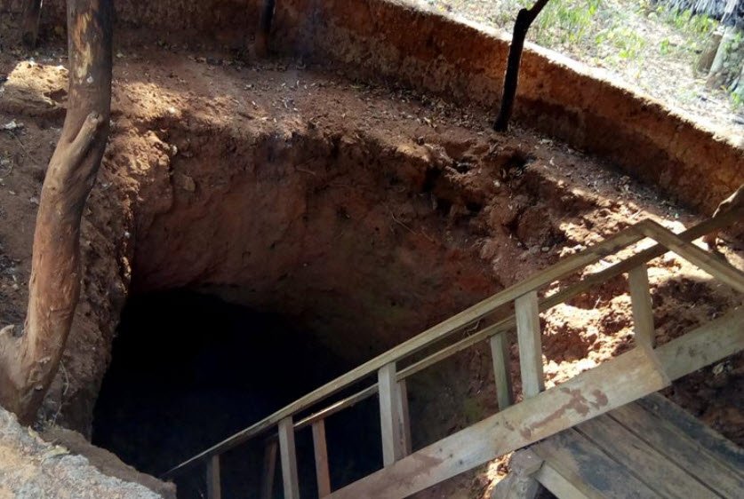 Agongointo Zoungoudo Underground Town, ~9 km from Abomey, Benin